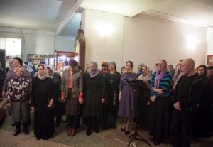 Литургия Преждеосвященных Даров в храме во имя святителя Тихона, Епископа Воронежского, Задонского чудотворца г.Саратова