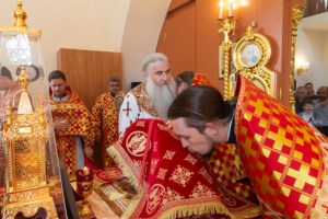 Божественная литургия в храме святого благоверного князя Александра Невского г. Саратова