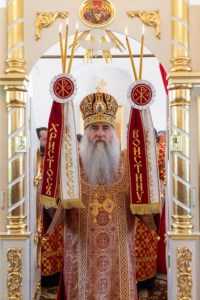 Божественная литургия в храме в честь Воскресения Христова с. Ивано-Языковка Аткарского района