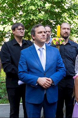 Божественная литургия в храме во имя великомученика и целителя Пантелеимона г. Саратова