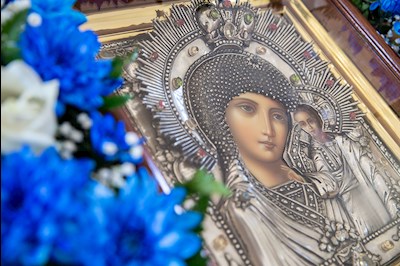 Всенощное бдение в храме в честь Казанской иконы Божией Матери р.п. Татищево
