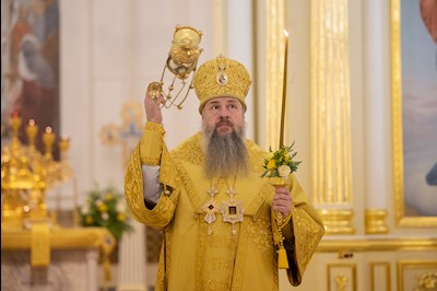 Всенощное бдение в Спасском кафедральном соборе г. Пензы