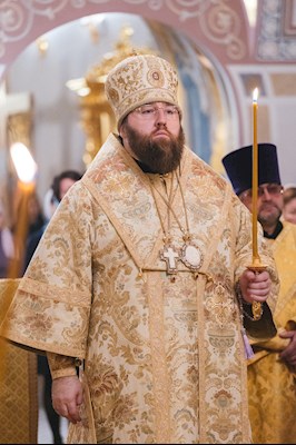 Всенощное бдение в Свято-Троицком кафедральном соборе г. Саратова