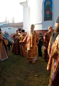 Божественная литургия в Спасо-Преображенском мужском монастыре г. Саратова