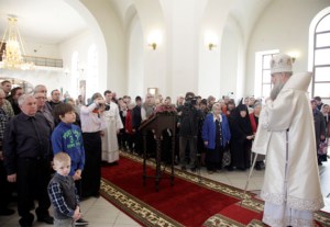 Божественная Литургия в Cвято-Никольском мужском монастыре г. Саратова