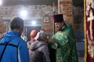 Престольный праздник в саратовском храме во имя преподобного Сергия Радонежского