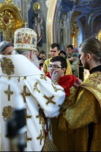 Божественная литургия в Свято-Троицком кафедральном соборе г.Саратова