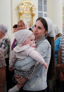 Всенощное бдение с чином Погребения Божией Матери в Свято-Троицком кафедральном соборе г. Вольска