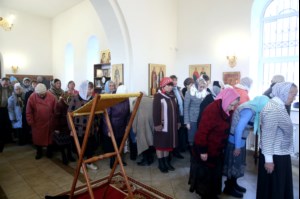 Великое освящение храма святых мучеников Адриана и Наталии г. Саратова и Божественная литургия в новоосвященном храме