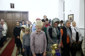 Всенощное бдение в храме во имя апостола и евангелиста Иоанна Богослова г.Саратова