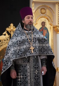 Литургия Преждеосвященных Даров, малое повечерие, утреня и первый час на Архиерейском подворье — храме во имя святых равноапостольных Кирилла и Мефодия при СГУ