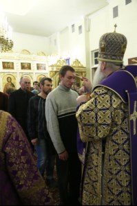 Всенощное бдение на Архиерейском подворье – храме во имя преподобного Серафима Саровского г.Саратова