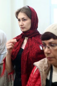 Божественная литургия в храме во имя святого равноапостольного великого князя Владимира г. Саратова