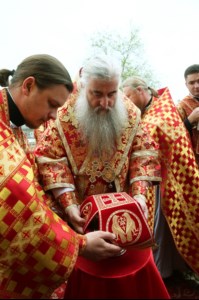 Чин Великого освящения и Божественная литургия в храме в честь Владимирской иконы Божией Матери Владимирского женского монастыря г. Вольска