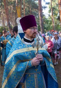 Божественная литургия в храме в честь Рождества Пресвятой Богородицы г.Саратова