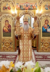 Божественная литургия в храме святых первоверховных апостолов Петра и Павла г. Красноармейска