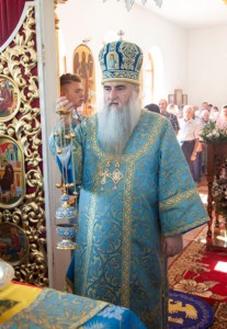 Божественная литургия в Свято-Успенском храме пос. Возрождение Хвалынского района