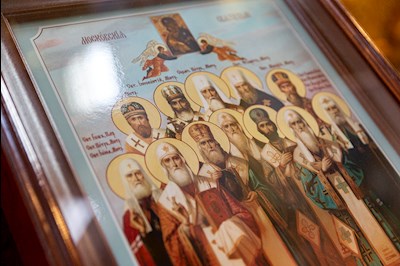 Божественная литургия в Свято-Троицком кафедральном соборе г. Саратова