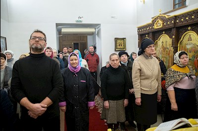 Всенощное бдение в Иоанновском женском монастыре с. Алексеевка