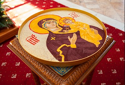 Божественная литургия в Свято-Алексиевском женском монастыре г. Саратова