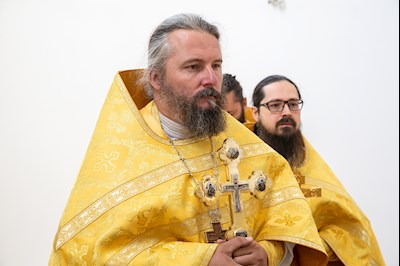 Божественная литургия в храме святителя Тихона, Епископа Воронежского, Задонского чудотворца г. Саратова