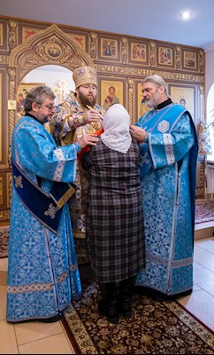 Митрополит Игнатий совершил Божественную литургию в храме в честь иконы Божией Матери «Скоропослушница» г. Шиханы Вольского района