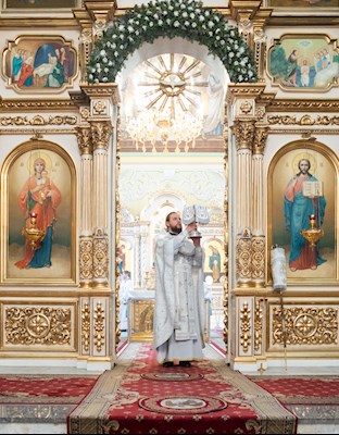 В праздник Крещения Господня митрополит Игнатий совершил Божественную литургию