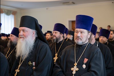 Состоялось ежегодное Епархиальное собрание духовенства