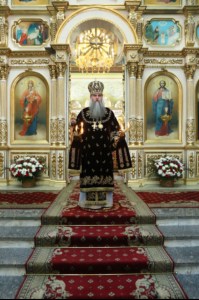 Божественная литургия в храме в честь Покрова Пресвятой Богородицы