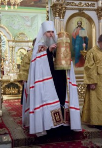 Всенощное бдение в храме в честь Покрова Пресвятой Богородицы г. Саратова