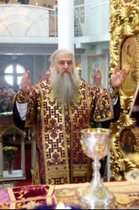 Божественная Литургия в храме во имя Всех Святых, в земле Российской просиявших г. Саратова