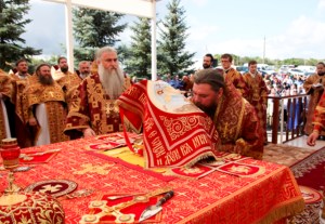 Божественная литургия в Вавиловом Доле