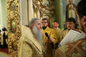 Великая Рождественская вечерня в храме в честь Покрова Пресвятой Богородицы г. Саратова