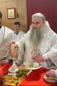 Божественная литургия и панихида в храме во имя святителя и чудотворца Николая на Елшанском кладбище г. Саратова