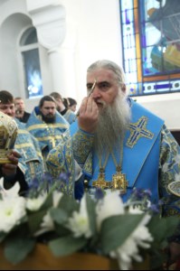 Всенощное бдение на Архиерейском подворье – храме в честь иконы Божией Матери «Утоли моя печали» г.Саратова