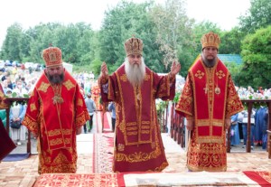 Божественная литургия в Вавиловом Доле