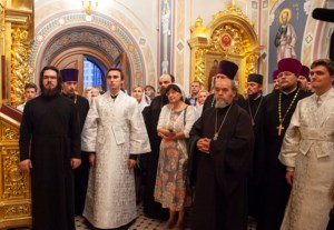 Всенощное бдение в Свято-Троицком кафедральном соборе г. Саратова