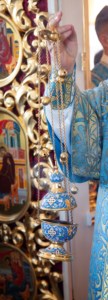 Божественная литургия в Свято-Успенском храме пос. Возрождение Хвалынского района