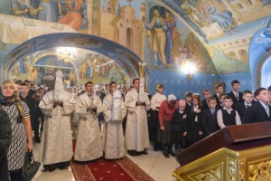 Митрополит Лонгин совершил чин Великого освящения воды