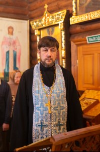 Божественная литургия в храме в честь Сретения Господня г.Саратова