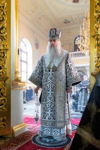 Литургия Преждеосвященных Даров на Архиерейском подворье — в храме во имя святого апостола и евангелиста Иоанна Богослова при СПДС