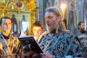 Пассия в Свято-Троицком кафедральном соборе г. Саратова