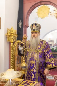 Божественная литургия в храме во имя святой великомученицы Екатерины г. Саратова