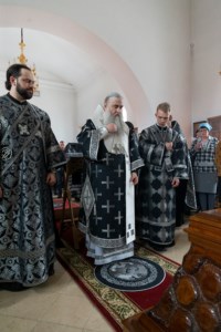 Пассия в храме в честь Успения Божией Матери г.Вольска