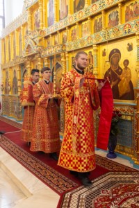 Божественная литургия в Свято-Алексиевском женском монастыре г. Саратова