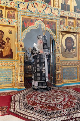 Литургия Преждеосвященных Даров и монашеский постриг в Свято-Алексиевском женском монастыре г. Саратова