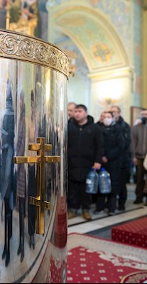 В праздник Крещения Господня митрополит Игнатий совершил Божественную литургию