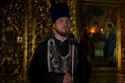 Митрополит Игнатий совершил великое повечерие с чтением Великого покаянного канона преподобного Андрея Критского в Свято-Троицком кафедральном соборе г. Саратова