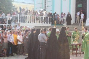 Всенощное бдение в Троице-Сергиевой Лавре