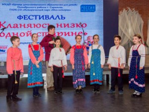 Православные гимназисты и воспитанники центра «Колосок» приняли участие в фестивале традиционной культуры